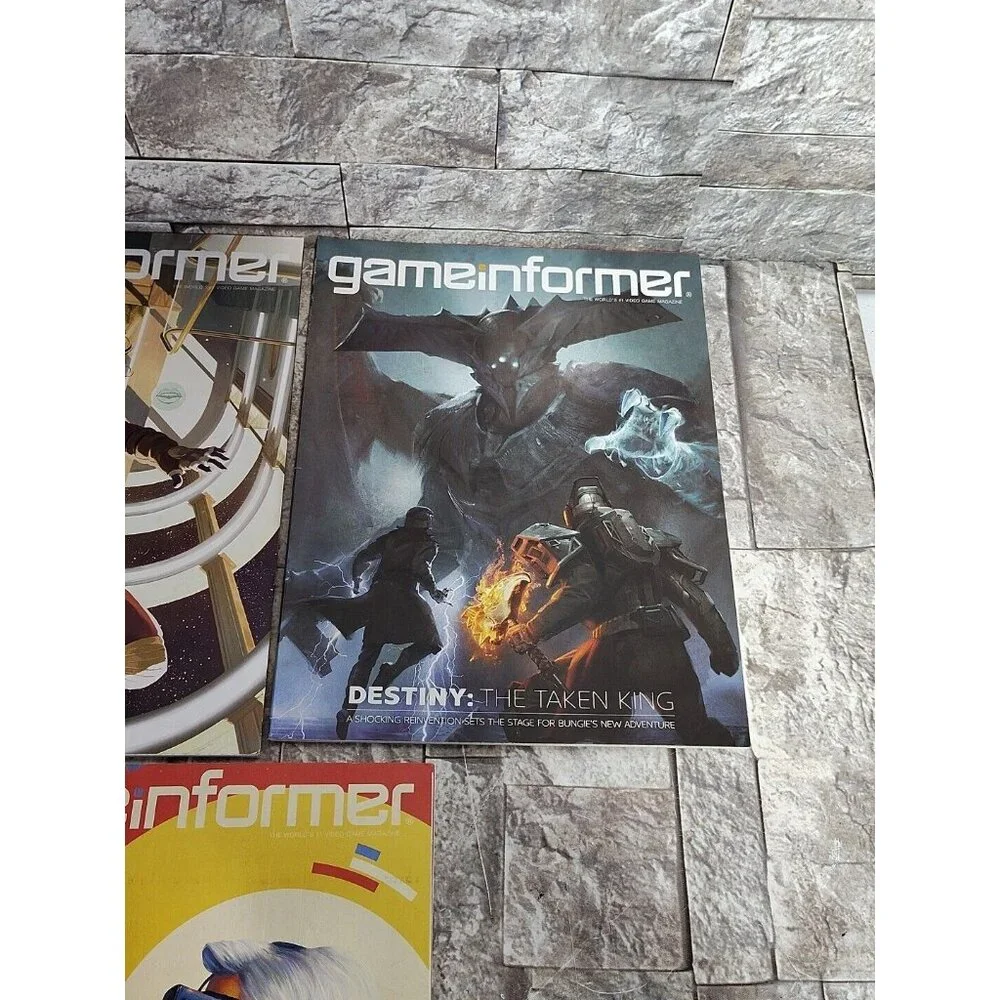 Lot Of 5 Game Informer Magazine Issues 267,268,269,271,273